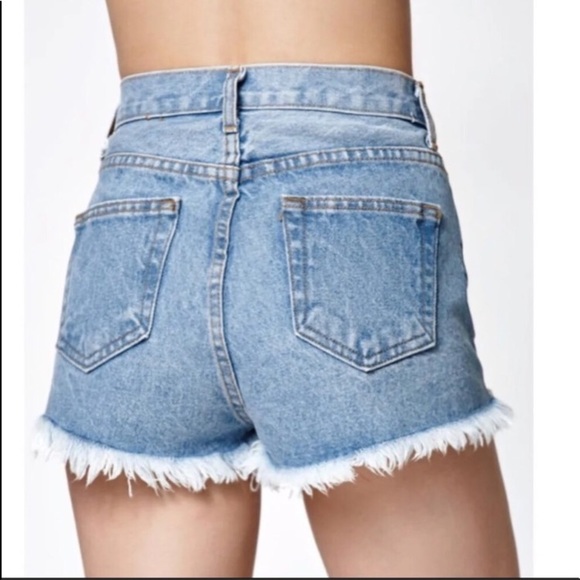 extreme high waisted shorts